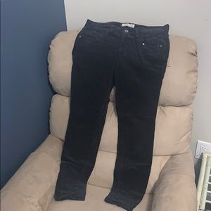 Old Navy Black Corduroy Skinny Jeans